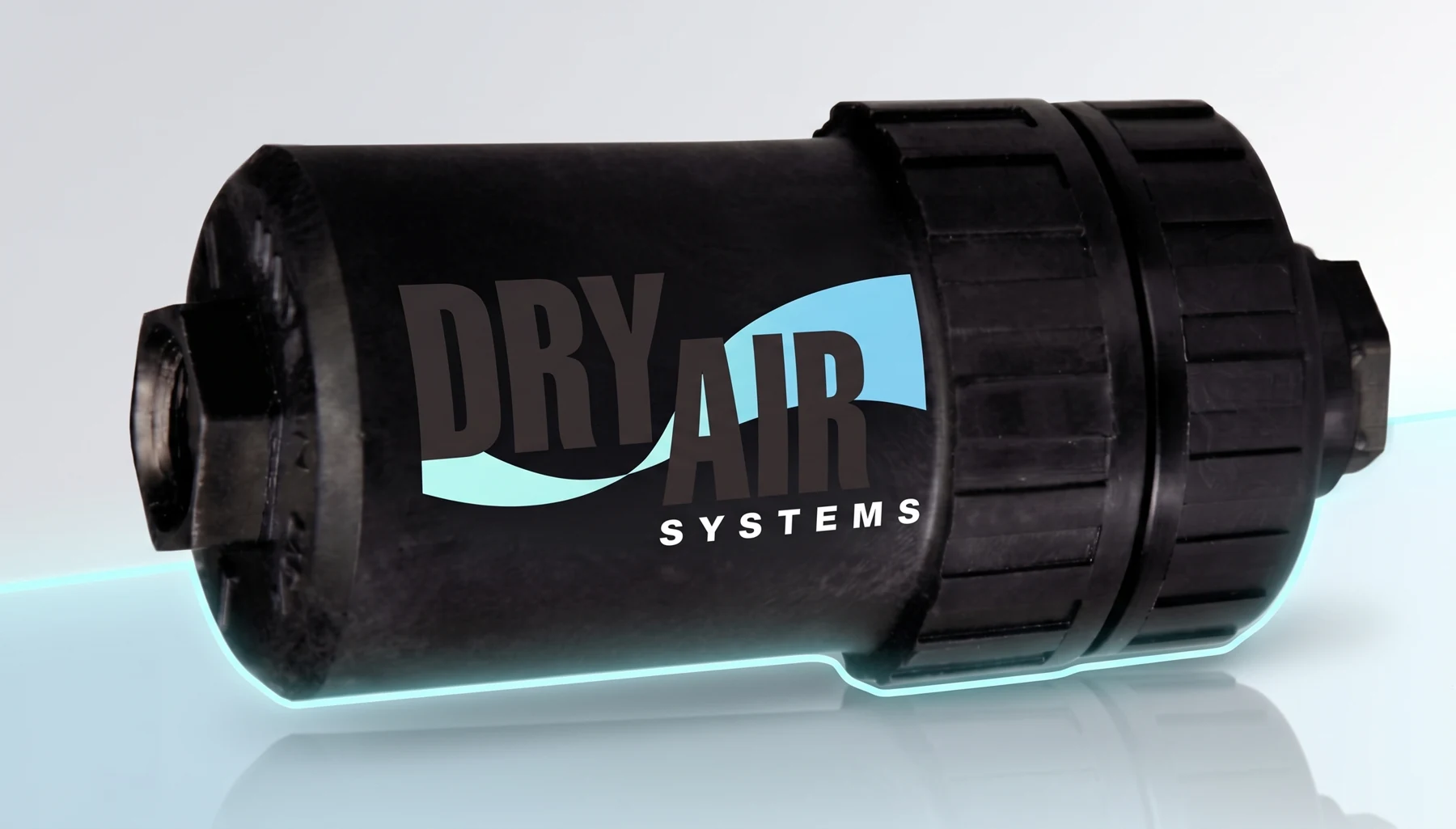Dry Air Systems inline filter with original logo